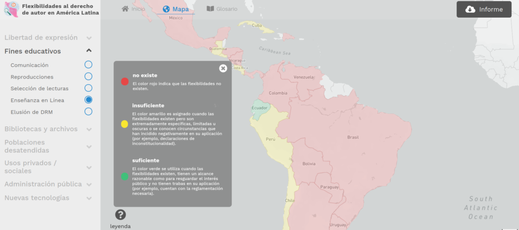 Nueve países se suman al mapa de flexibilidades al derecho de autor